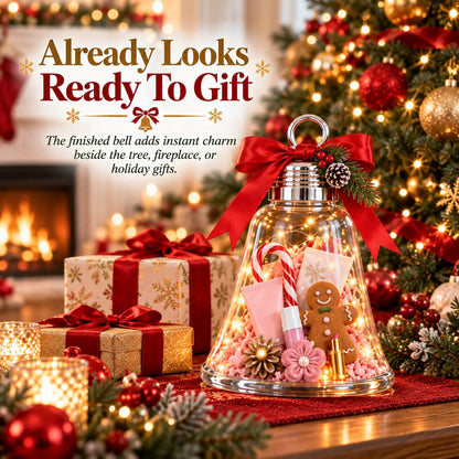 DIY Christmas Bell Gift Box