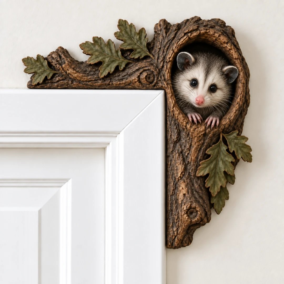 Woodland Animal Door Corner Decor – 12 Animal Styles