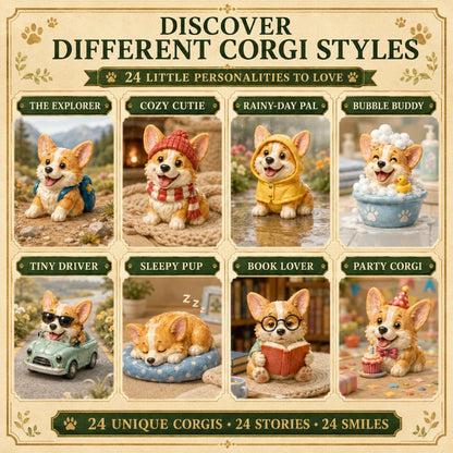 🔥50% Off Last Day🔥 - ✨Everyday Corgi Advent Calendar 2026 - 24-Day Festive Countdown
