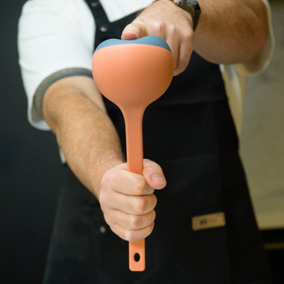 SCOUPS Soft Top Silicone Kitchen LADLE Spoon – Sunset At Sea