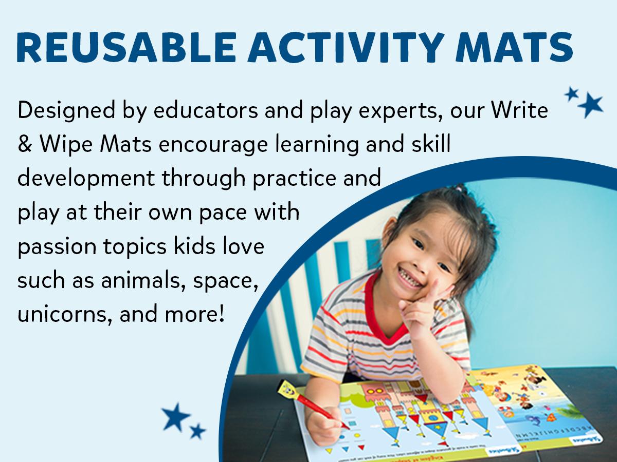 ✏️I Can Write – Reusable Preschool Learning Activities🌟(Ages 3-6)