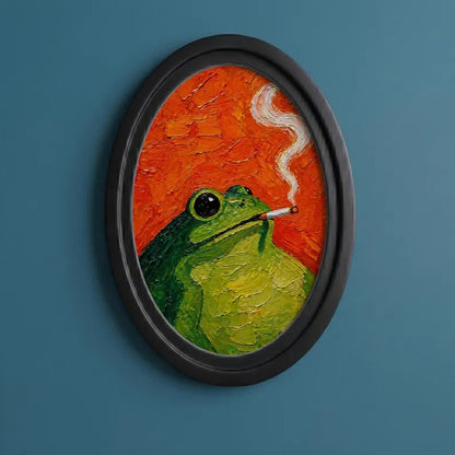 🐸 Funny Frog Wall Art