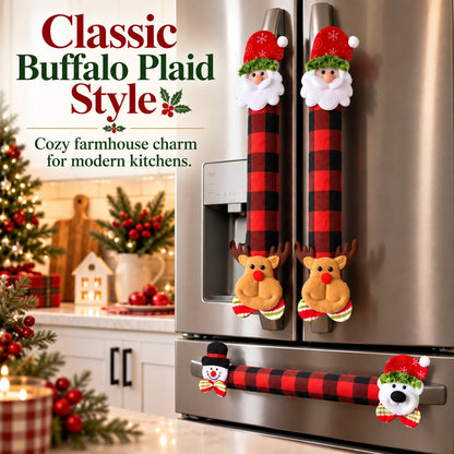 Christmas Refrigerator Handle Covers