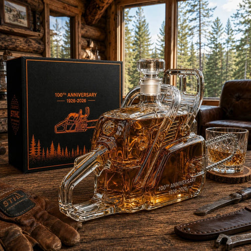 100th Anniversary Whiskey Bottle