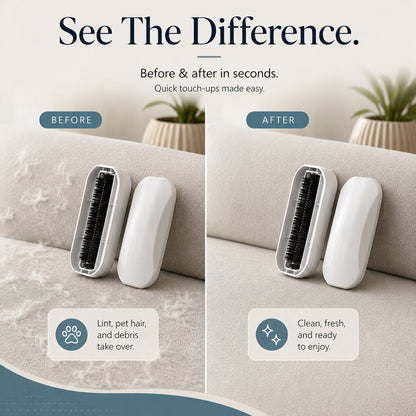 🧹 Household Portable Lint Remover Brush-Everyday Mess. One Easy Sweep.