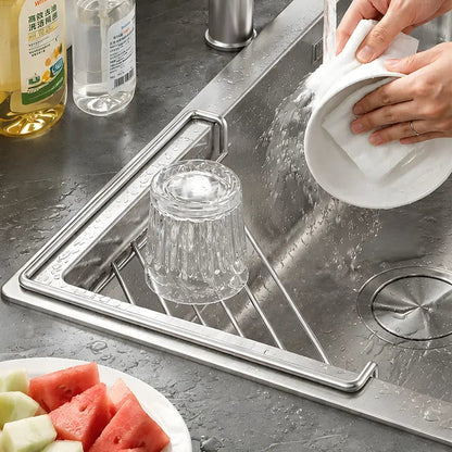 💧Corner Sink Draining Shelf✨