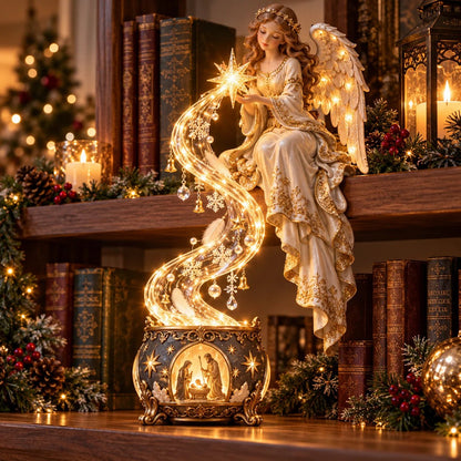 ✨Last Day 49% OFF✨Heavenly Angel Nativity Starfall Light