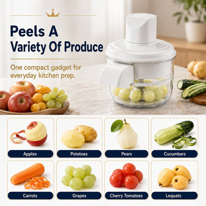 🔥LAST DAY 50% OFF - Universal Automatic Peeler | Hands-Free Fruit & Vegetable Peeling In Seconds