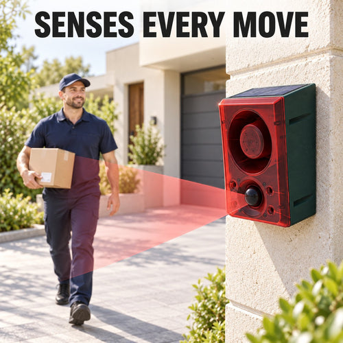 ☀️Outdoor Solar Motion Sensor Alarm