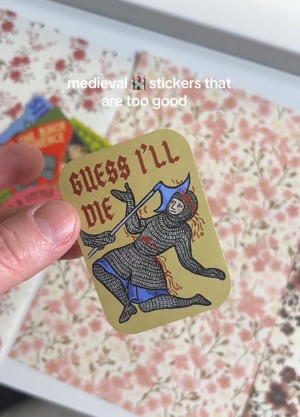 🏰 Medieval Meme Stickers Collection - Add A Little Medieval Chaos To Your Everyday Life 😂