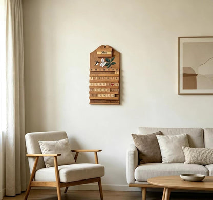 Festive Wooden Calendar
