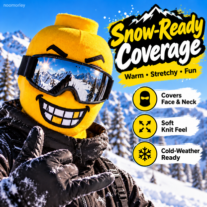 🎭 Funny Printed Ski Balaclava | Full-Face Winter Mask