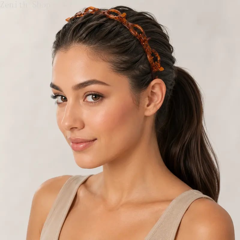 2-Piece Set of Cute Clip Headbands
