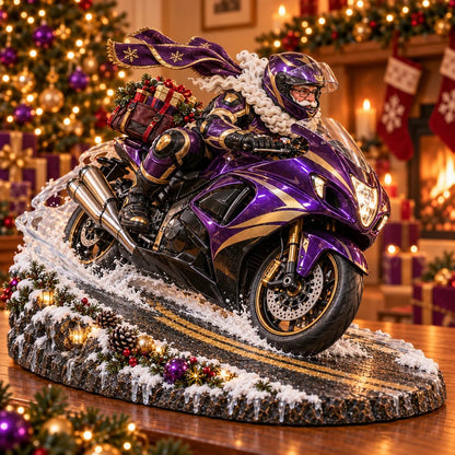 🏍️🎄 Christmas Sale: 49% OFF – Santa’s Ride Home Keepsake