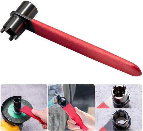 🎉🛠️ 2-in-1 Angle Grinder Wrench | Heavy-Duty High Carbon Steel Spanner for Quick Nut Removal