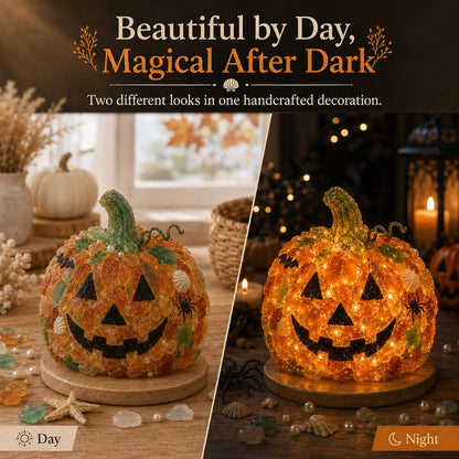 ⏳ Last Day 49% OFF – 🎃 Beginner-Friendly DIY Lighted Sea Glass Halloween Character Kit Collection | Complete Kit with Sea Glass Pieces, LED Lights & Step-by-Step Guide Included 💕