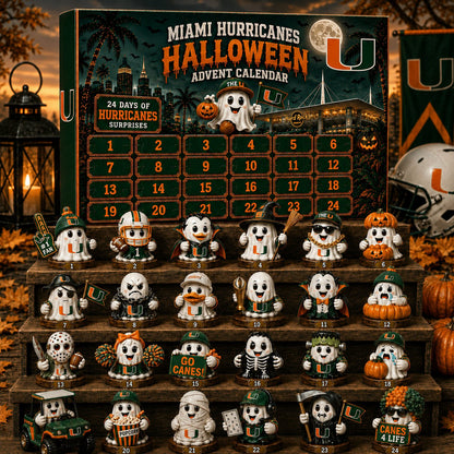 Miami Hurricanes Halloween 2026 Advent Calendar