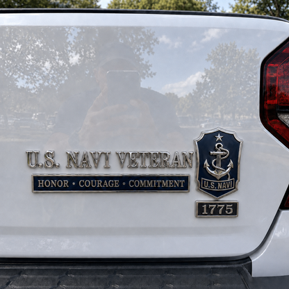 🇺🇸 Last Day Promo: 49% OFF -🎖️U.S. Military Veteran Car Emblem Metal Badge Collection