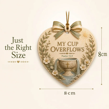 ⏳ Last Day 49% OFF – ✝️ Christian Scripture Ceramic Heart Ornament Collection | 9 Faith-Inspired Designs with Bible Verses, Elegant Ribbon & Timeless Christmas Details ❤️✨