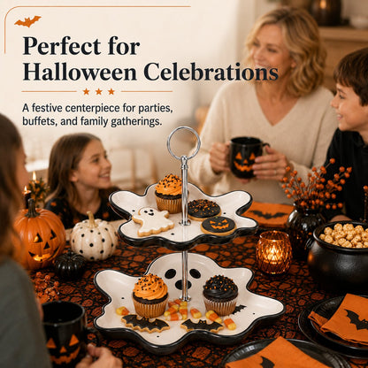 Two-Tier Ghost Serving Stand