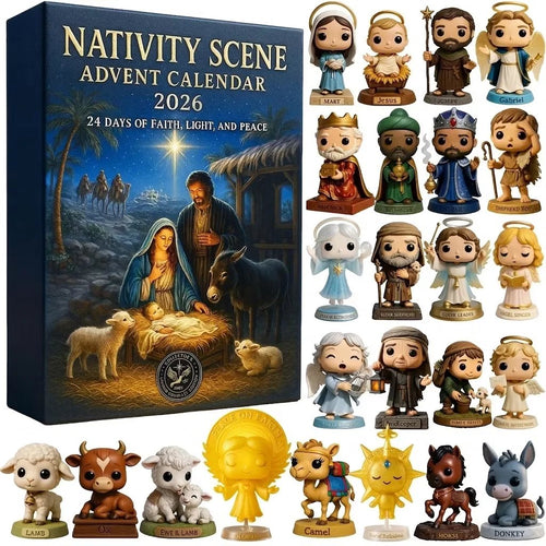 🔥🎁Nativity Scene Advent Calendar 2026
