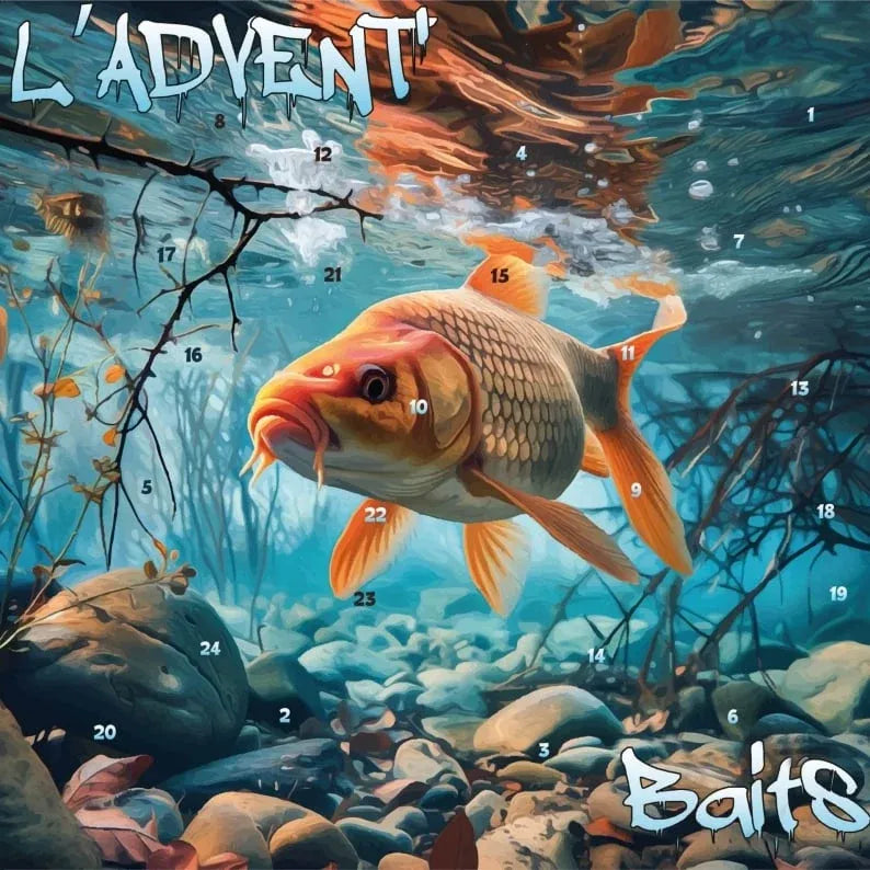 🎣 Angler’s Advent Calendar – 24 Fishing Lure Surprises