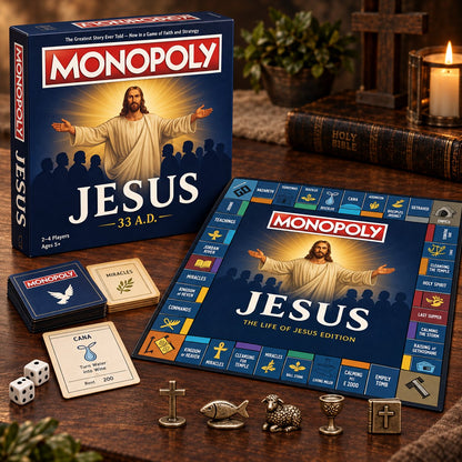 ✝️ Play Through the Life of Jesus – Faith Family Board Game