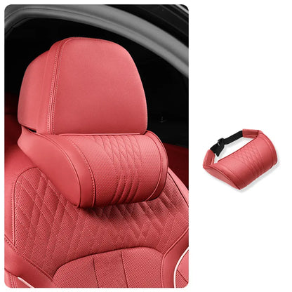 ⭐Premium Car Seat Headrest & Lumbar Support Cushion