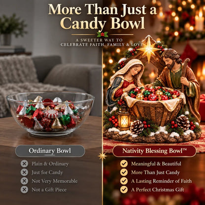 ✨Last Day 49% OFF✝️✨ Nativity Blessing Bowl