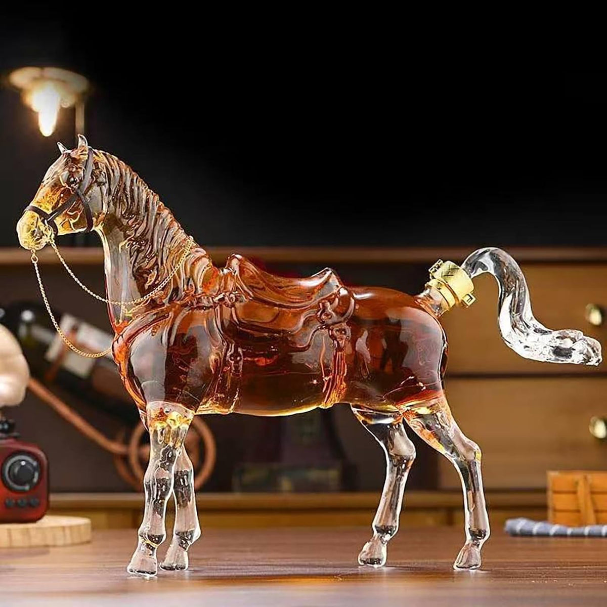 Perfect Christmas Day Gift🐎💖Kollea Horse Shaped Whiskey Decanter Set