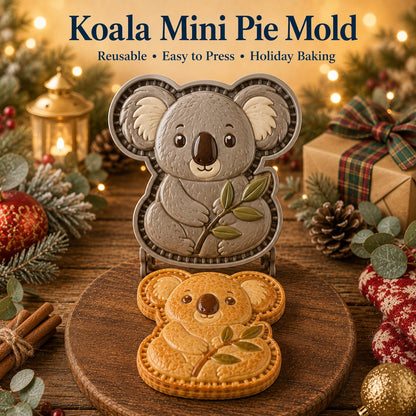 ⏳ Last Day 49% OFF – 🐾 8-Design Animal Mini Pie Mold Collection | Reusable Embossed Molds for Shaping Detailed Highland Cow, Hummingbird, Eagle, Koala & More 🥧✨