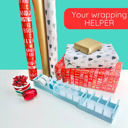 🎁 18-Strip Expandable Tape Dispenser – Wrap Gifts Up to 3× Faster