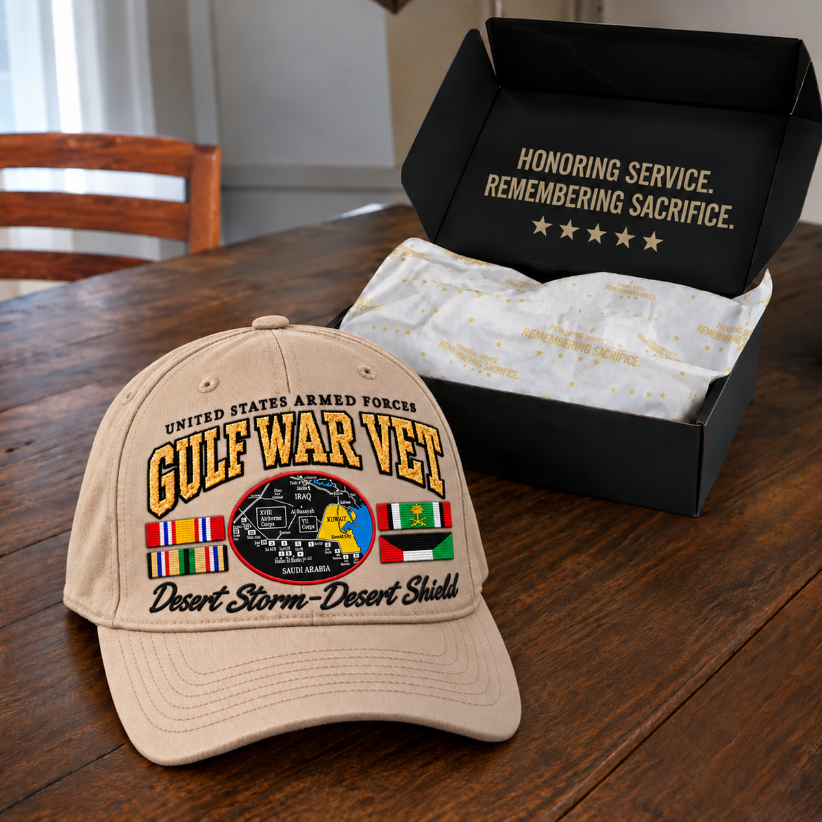 🏆Last Day Promo: 45% OFF! 🏜️Gulf War Veteran Tribute Cap