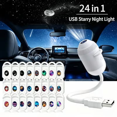⏰Last day Promotion 🔥-Night Light Projector - Smart Holographic Star Projector