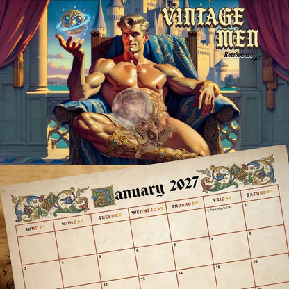 🏰Medieval Fantasy The Illuminated Age 2027 Calendar🔥