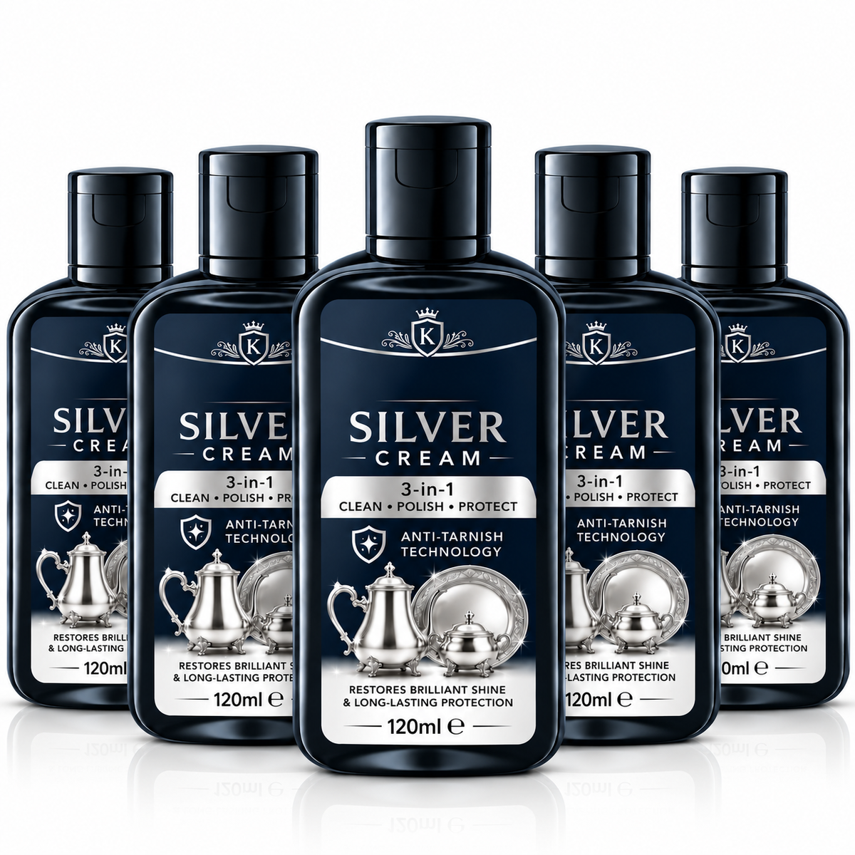 Anti-Tarnish Silver Polish Cream