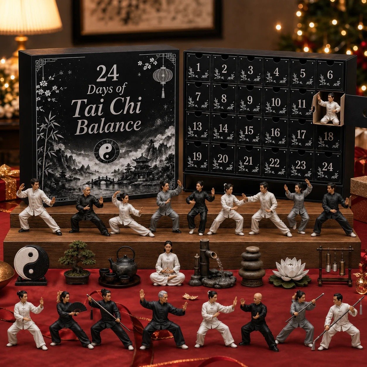 🥋 24‑Day Tai Chi Balance Advent Calendar