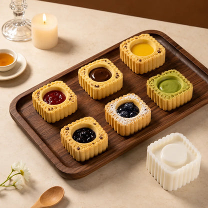 ⏳ Last Day 49% OFF – 🍪 6-Shape Hand-Press Pastry Mold Set | Create Beautiful Homemade Treats For Family Baking, Tea Parties, Seasonal Desserts & Gifting ✨