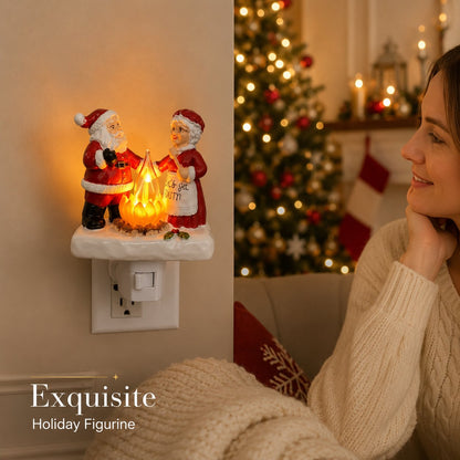 ✨ Christmas Wall Plug‑In Decor Night Light