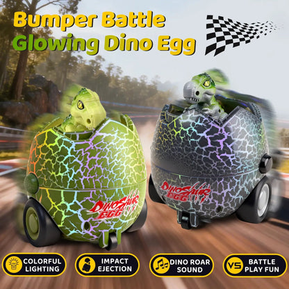 Remote Control Dinosaur Egg Battle Toys - 2 Pack