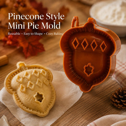 🥧 Beginner-Friendly Reusable Mini Hand Pie Press Mold | 6 Fun Shapes for Easy Filling, Shaping & Sealing of Homemade Pies and Pastries 🍎✨