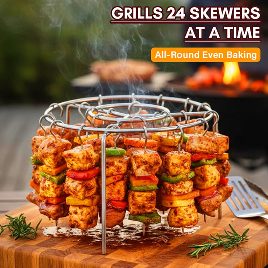🔥 Last day 49% OFF-Stainless Steel Grill Skewer Rack for Air Fryer