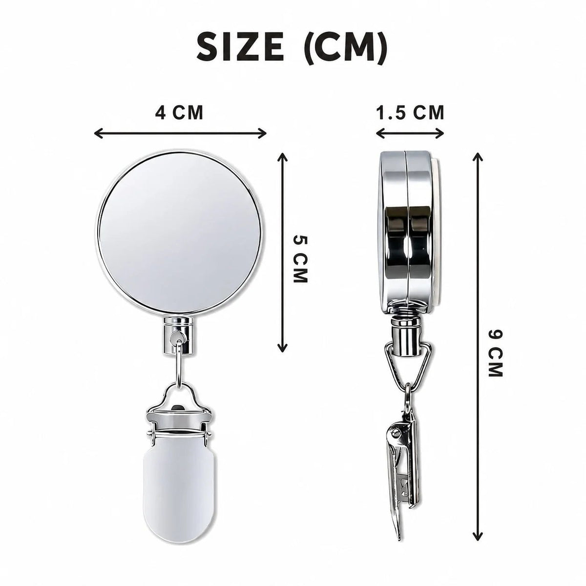 Retractable Towel Holder Clips – No-Drill Self-Adhesive Hangers