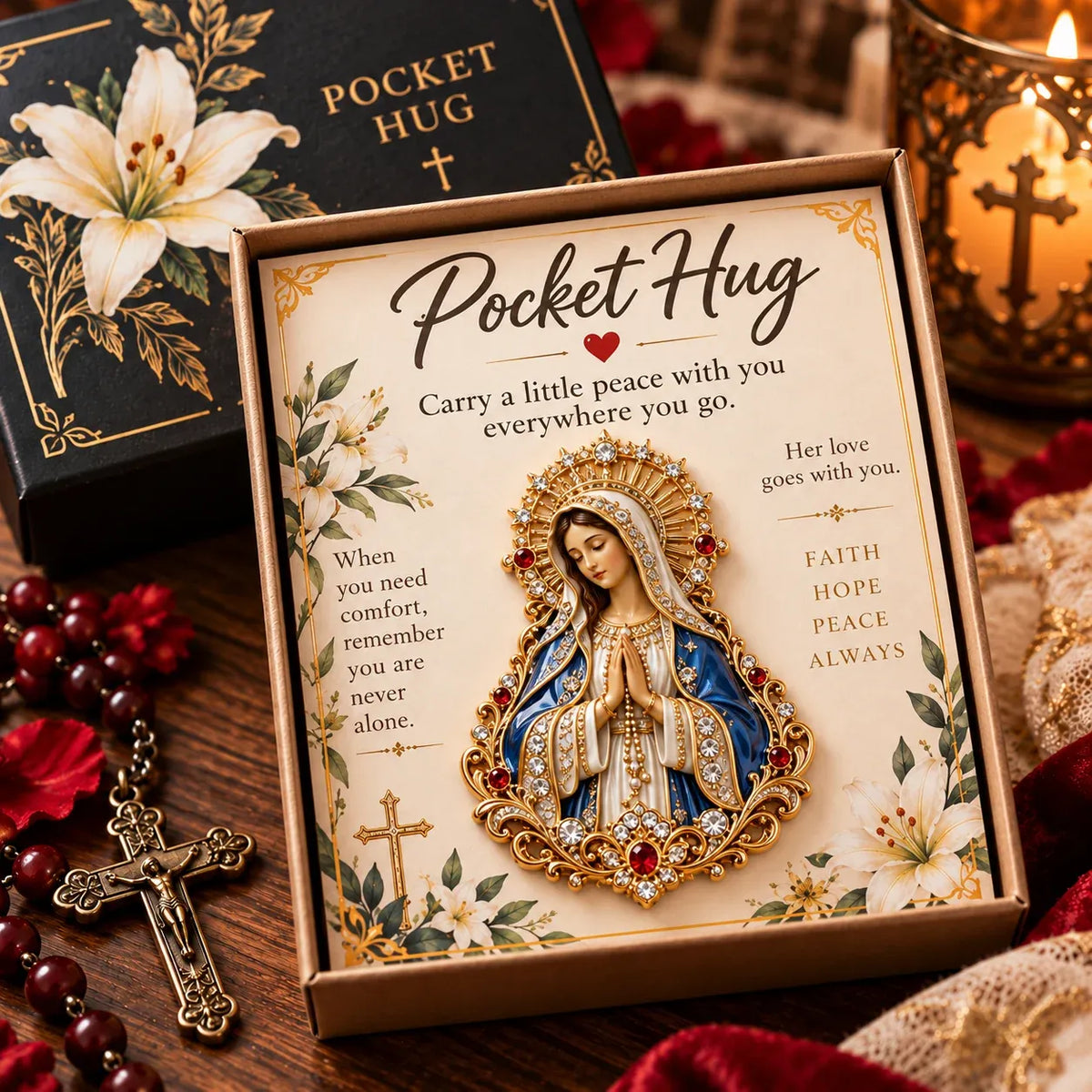 ✝️ Carry the Faith™ 3D Pocket Hug – A Little Reminder of Love (7 Designs)