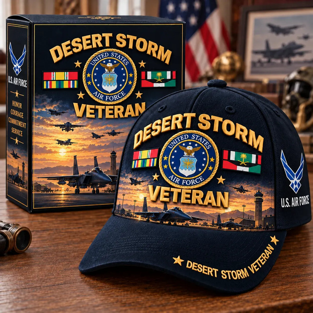 🎖️ Desert Storm Veteran Cap – Your Service. Your Pride. (1991–2026 - 35TH ANNIVERSARY)