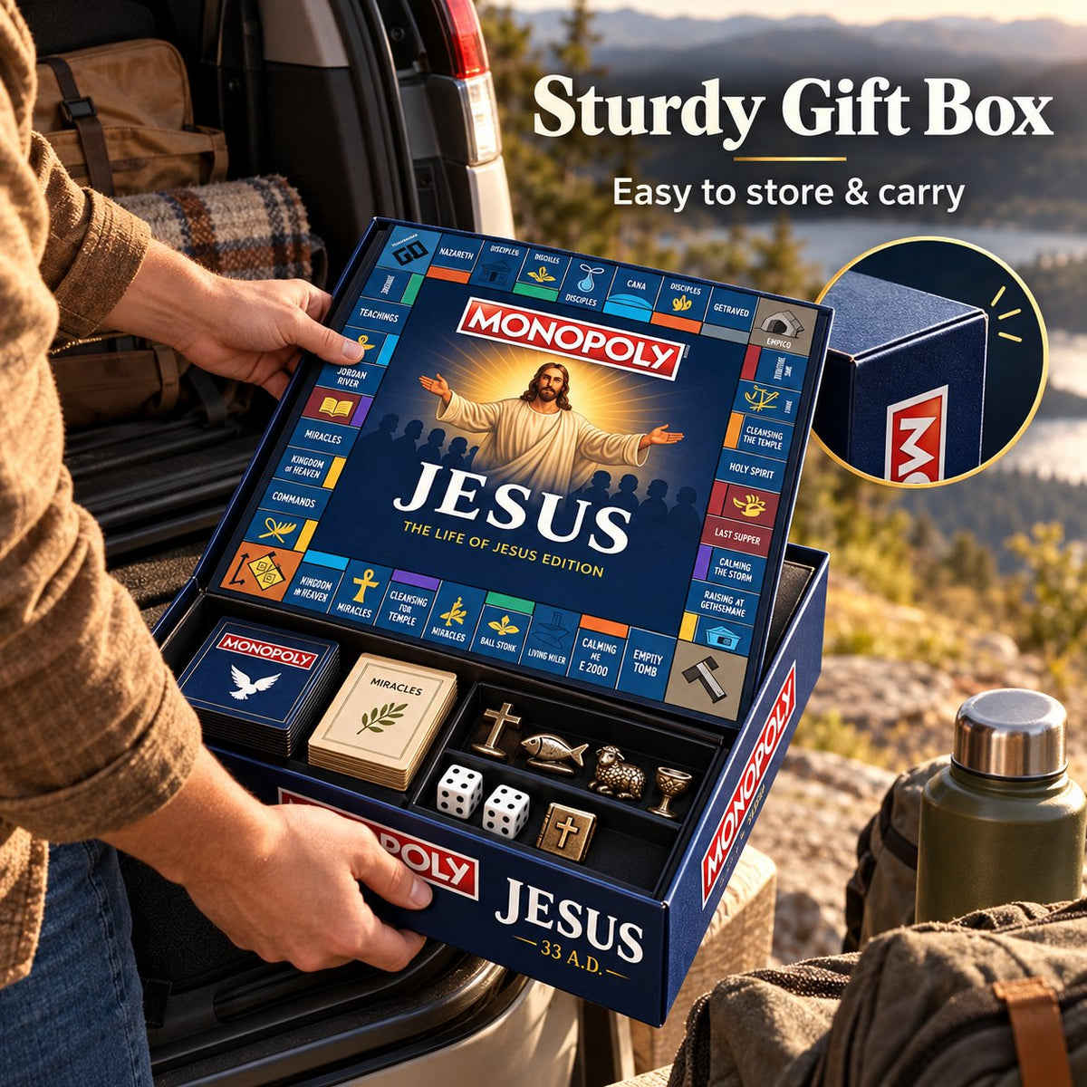 ✝️ Play Through the Life of Jesus – Faith Family Board Game
