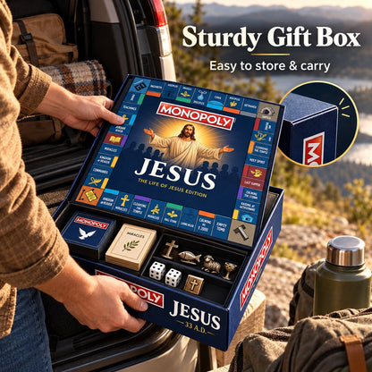 ✝️ Play Through the Life of Jesus – Faith Family Board Game