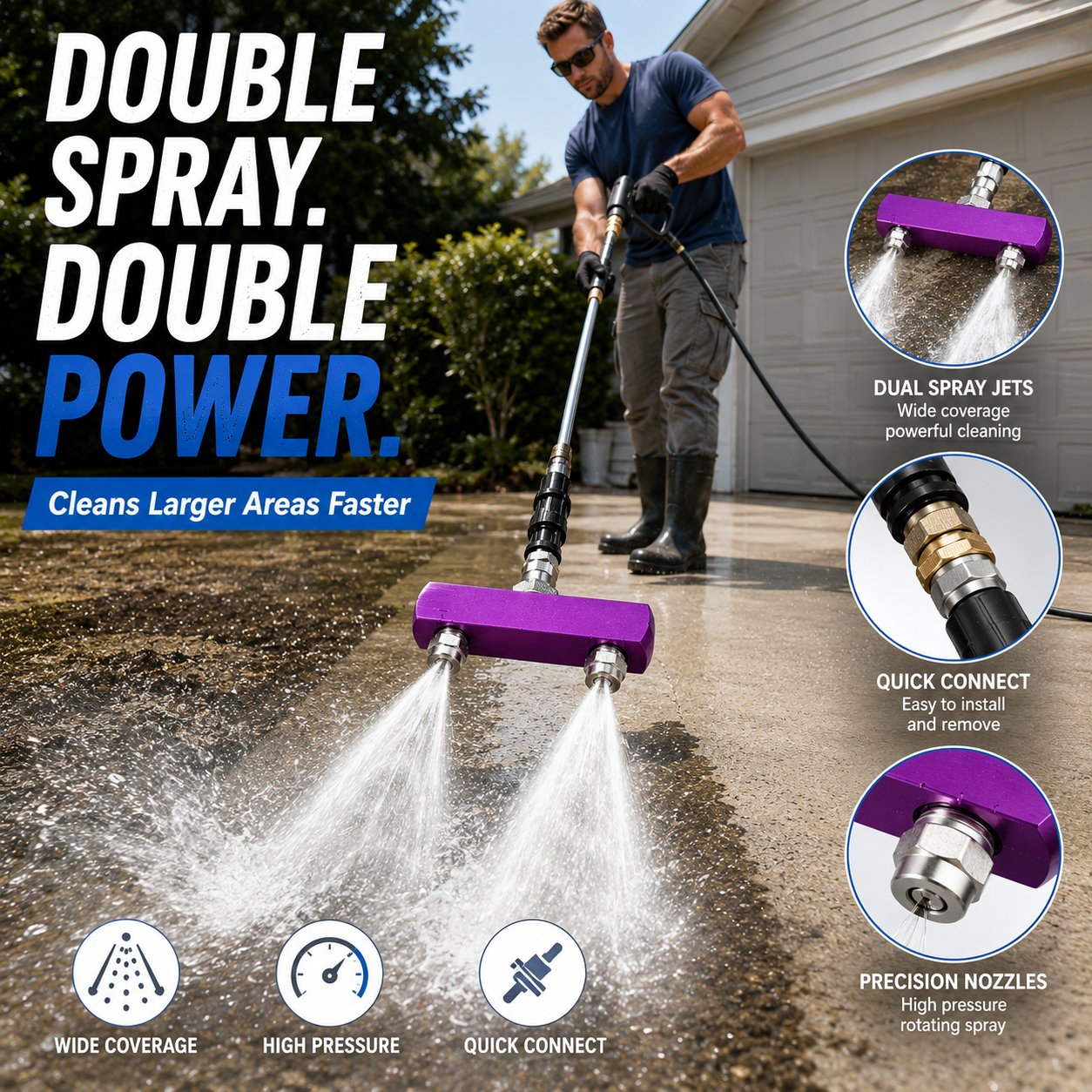 💦 Pressure Washer Turbo Nozzle
