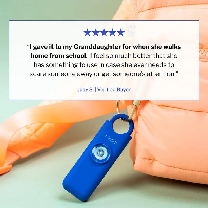 The Original Personal Safety Alarm for Women by Women – Loud Siren, Strobe Light