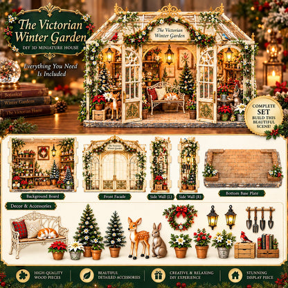 🏡 DIY 3D Miniature Café & Holiday Scene Kit Collection